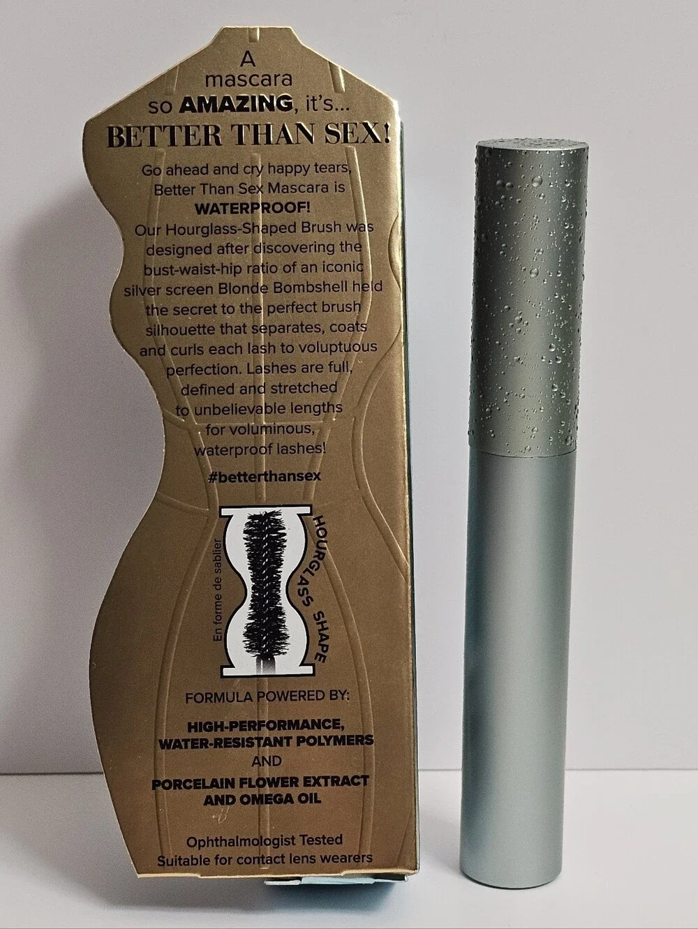 Too Faced Better Than Sex Waterproof Mascara eye makeup cosmetics NEW NIB